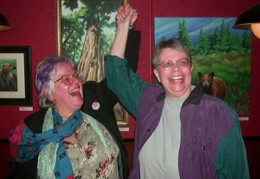 Moe Lyons and Bonnie Nilsen of Kootenay Cuts